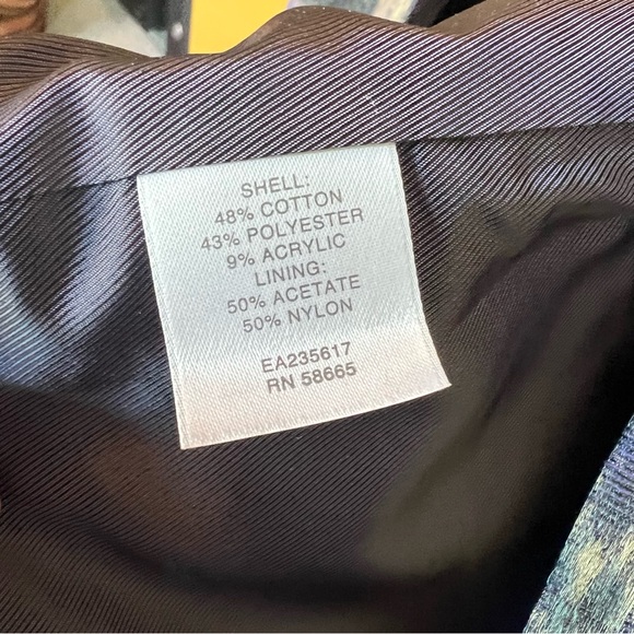 Classiques Entier Atalier Jacquard Shiny Blazer Jacket - Picture 7 of 8